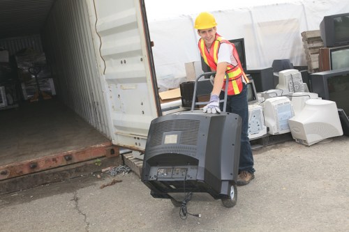 Eco-friendly waste management process at a Loughton construction site